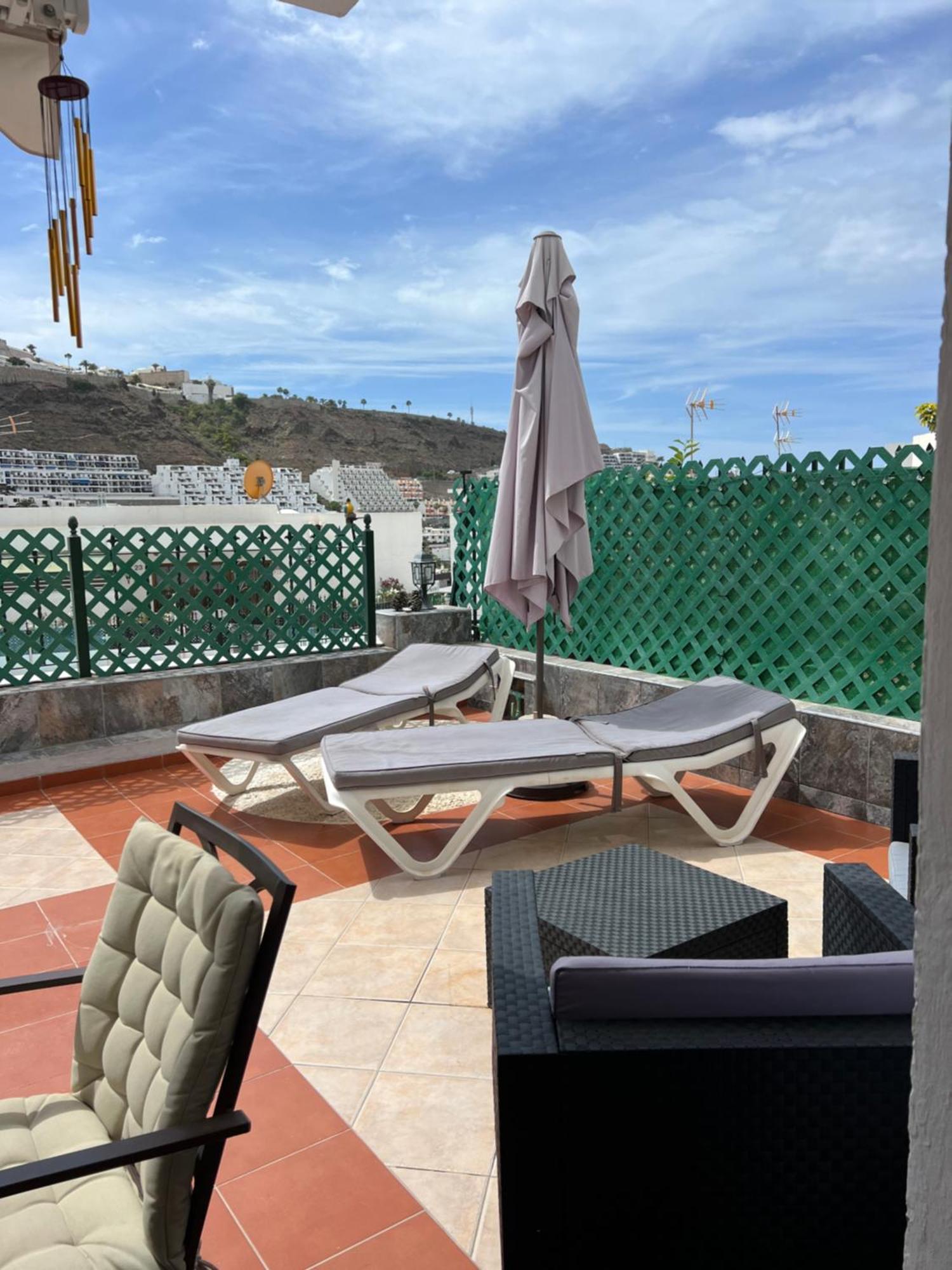 Lovely Apartment 2 Rooms With Big Terrace In Puerto Rico Puerto Rico  Eksteriør bilde